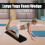 Squat Wedge Block, Slant Board Squats, Heel Elevated Squat Wedge (Black) 5