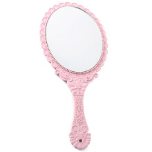 Retro Design, Vintage Handheld Mirrors For Wide Application, Oval Shaped Decorative For Clear Glass And High-Quality Reflection In Personal Use (Oval)