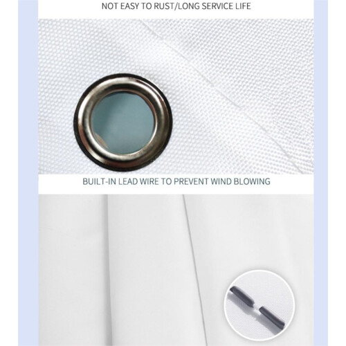 Duschvorhang, Polyester, Weighted hem, Machine washable, Quick drying, 100X180CM 2