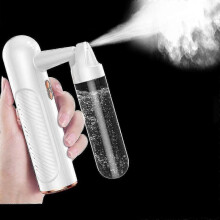 (Green)2023 New Model Wireless Facial Steamer Face Moisturizer 80ml Spray Gun Machine
