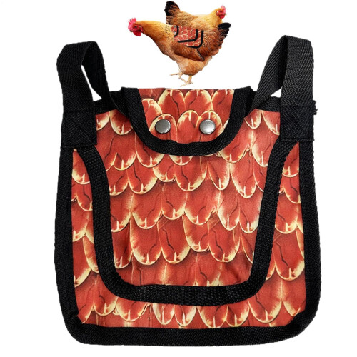 Chicken saddle – adjustable, breathable, lightweight for feather regrowth