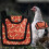 Chicken saddle – adjustable, breathable, lightweight for feather regrowth 2