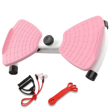 Waist Twister Board With Resistance Band - 300 lbs weight capacity, 360 Rotating Ab Twister Machine For Core Workout