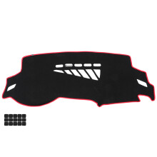 Copertura per cruscotto, tappetino antiscivolo per cruscotto, copertura per cruscotto in poliestere resistente per Toyota Hilux 2005-2015, retro