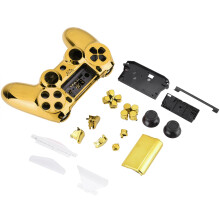 Custom Front Housing Shell for PS4 Pro Slim Controllers - Controller Not Included, Easy Installed Practical for Damaged Repair Replacement