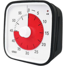Visual Countdown Timer, Oversize Classroom Visual Timer for Kids And Adults, Durable Mechanical Kitchen Timer Clock