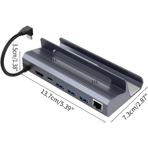 6 in 1 Hub Holder Dock Console Docking Station Stand 2