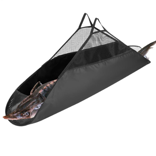 Folding Cradle Sling Fish Bag – Fish Transport Bag, black Ref: 7242