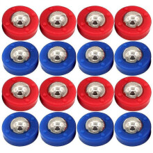 24pcs Mini Shuffleboard Tabletop Rollers Balls Shuffleboard Curling Replacement Accessories