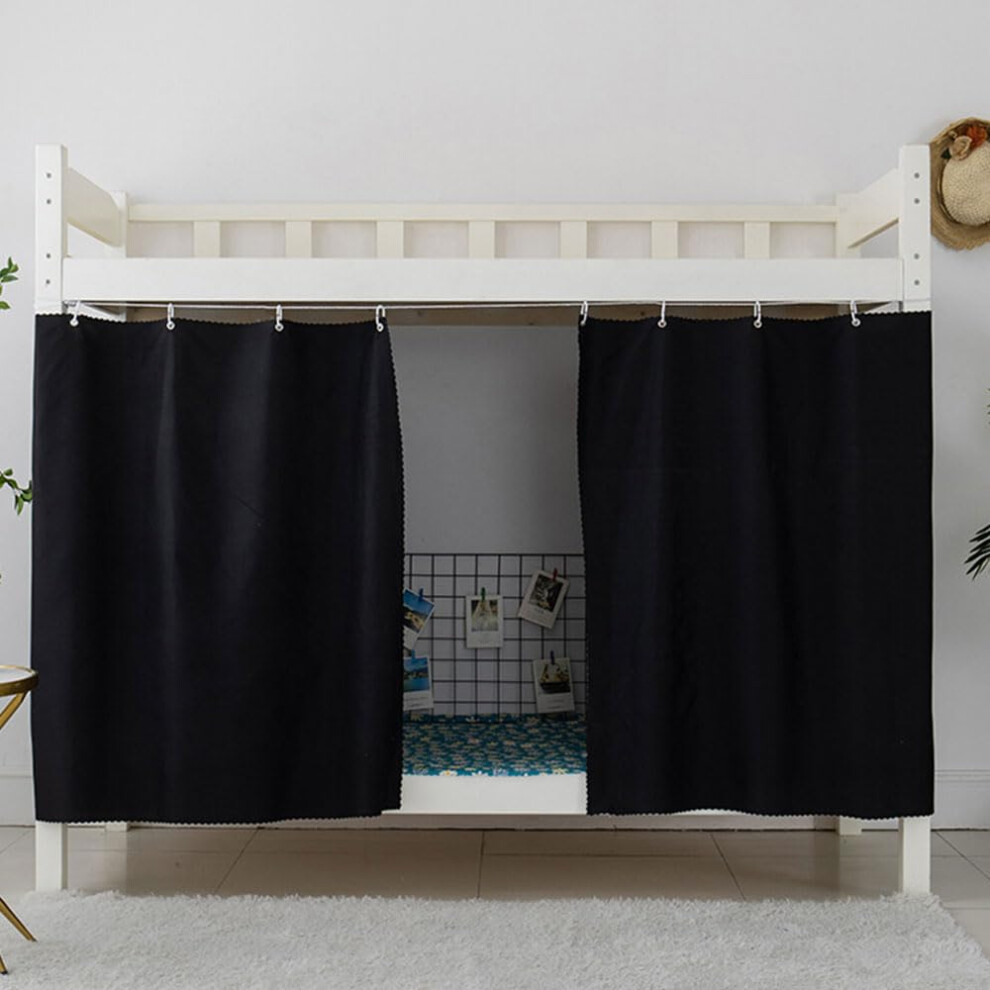 Bed Canopy Bunk Bed Out Curta (1.5M, 2 Pack, ) Black
