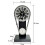 (WHITE)Steampunk Clock With Movement Gears Home Decor Rotating Gear Clock 5