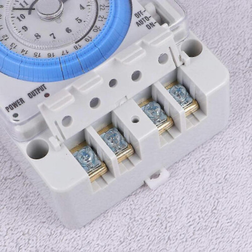 Mechanical Timer, 12vac/ Dc Time Control Switch Kitchen Timer Portable Precise Timer Time Control Switch for Outdoor 1