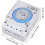 Mechanical Timer, 12vac/ Dc Time Control Switch Kitchen Timer Portable Precise Timer Time Control Switch for Outdoor 3
