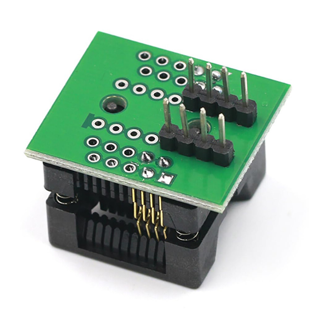 Sop8 To Dip8 Programmer Adapter Socket, 150 Mil Sop8 To Dip8 Widebody Socket Ref: 3651 9365049352499