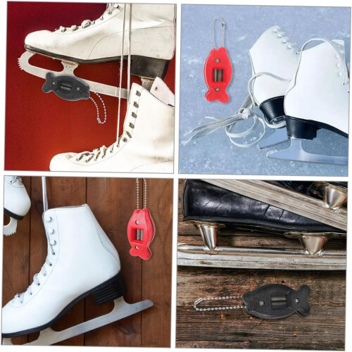 1 Satz Skate Sharpener Partial for Precise Edge Care and Compact for Blade Widths with and Diamond Material 2