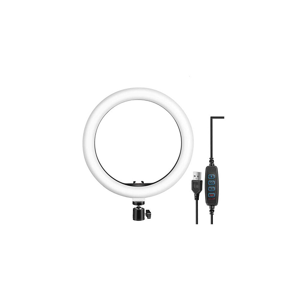 10' Led Ring With 3 Color Modes Dimmable Ing | For Youtube | Photo-Shoot Light 9365049354066