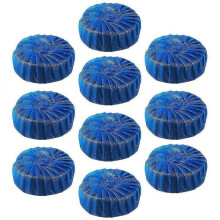 10pc Toilet Bowl Tablets Blue Bathroom Toilet Tank Cleaner