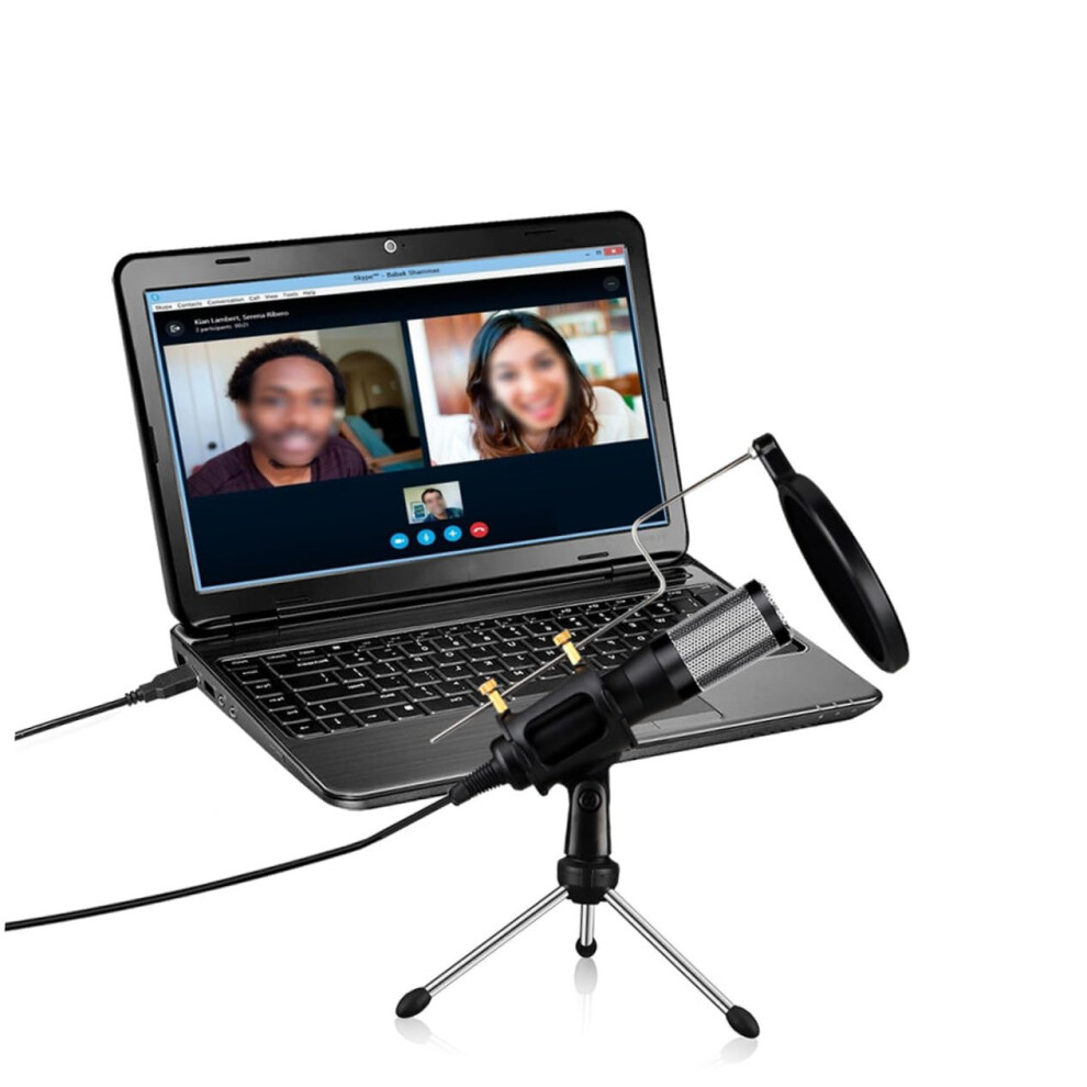 Microphones For Conference Calls And Online Gaming Black 9189345680755