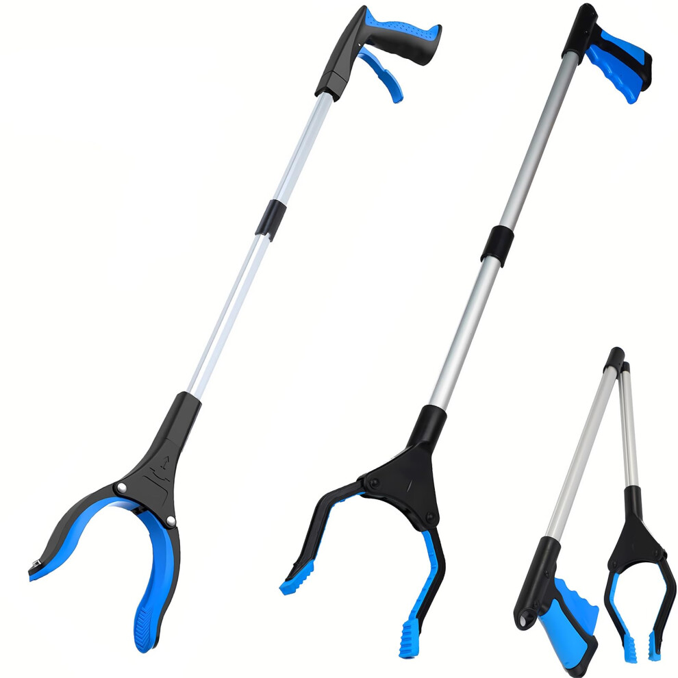 Reacher Grabber, 32' Trash Grabber Reacher Tool, Aid Reaching Assist Tool for Trash Pick Up, Nabber, Litter Picker 2 pcs