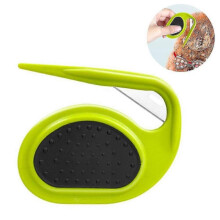 (Green)Pet Comb, Dog Comb, Dog Grooming, Knotting Knife, Cat Knotting, Combing, Foot Hair Knife, Dead Knot, Hair Cutting Knife
