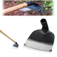 Heavy-Duty Steel Farm Gardening Weeding Hoe Head, Replacement Handheld Grub Hoe Garden,