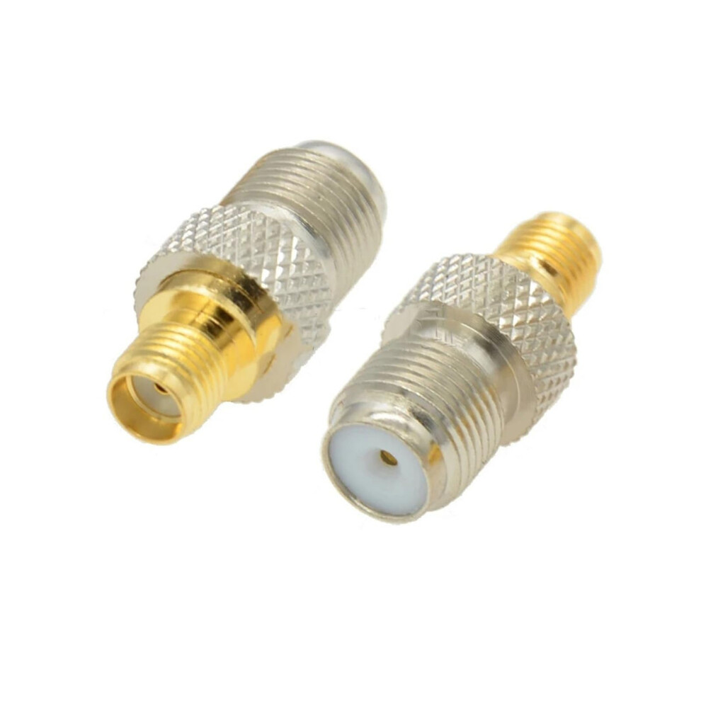 10Pcs Sma Female Male Straight Adapter Sma Plug To F Socket Coaxial Connector (Sma F To F F) 9365049354448