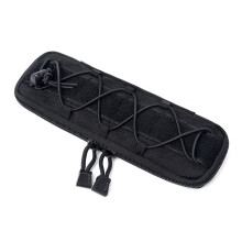 Knife Bag, Nylon Knife Sheath Bag, Molle Torch Holster Pouch for Torches, , EDC Tools, 20 x 6 x 3 cm Black S Ref: 8809