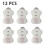 12pcs/6Pairs Replacement Electrode Pad for Omron Massagers Elepuls Long Life Pad 1