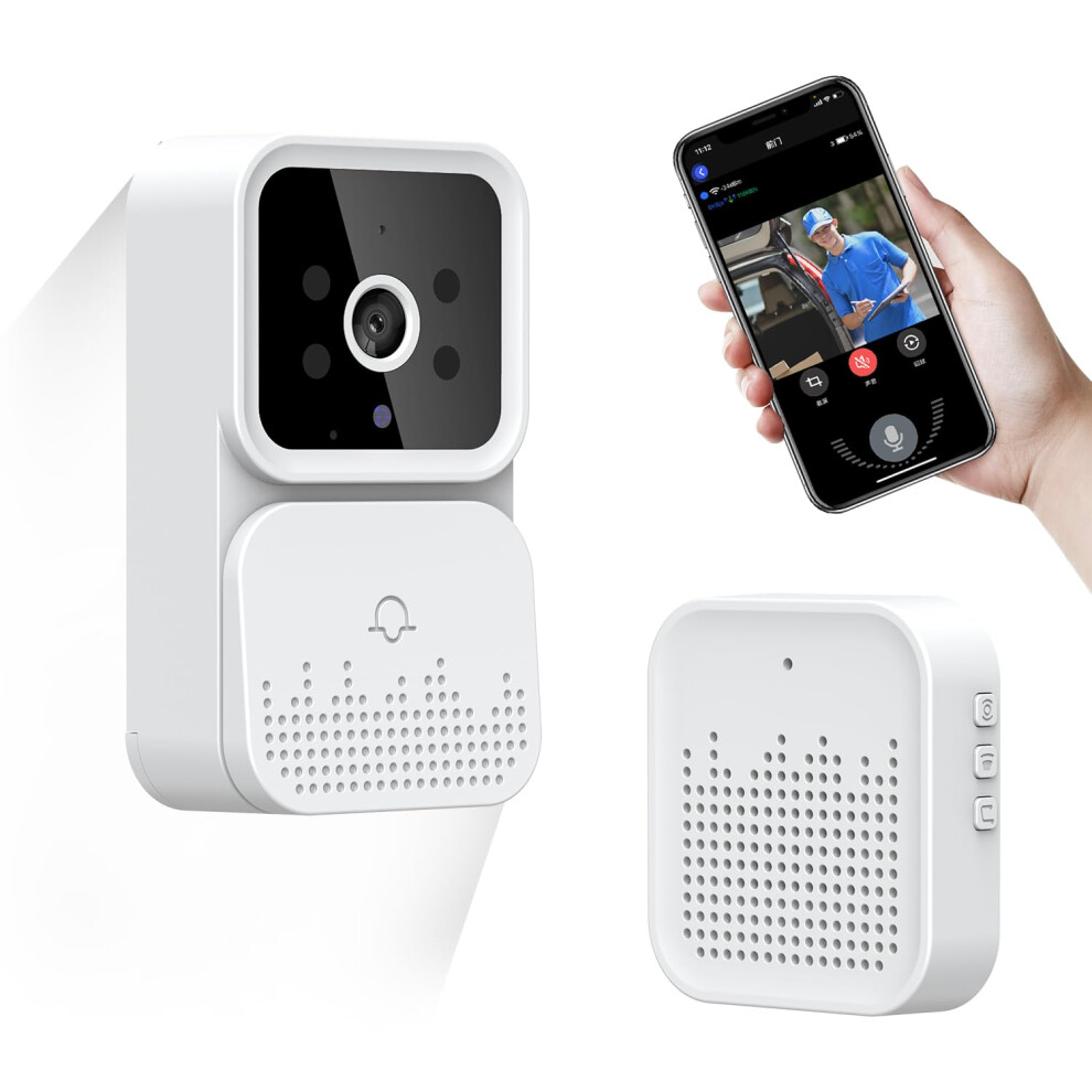 Hd Night Vision Video Doorbell For Home Intercom And Security 9365049353939