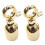 2pcs Rope Barrier End Stopper with Hook Bag Making Hardware Fitting Accessory Jikaix 1
