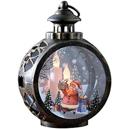 LED Retro Candle Handheld Wind Light for Christmas Decorations and Store Window Decorations 2
