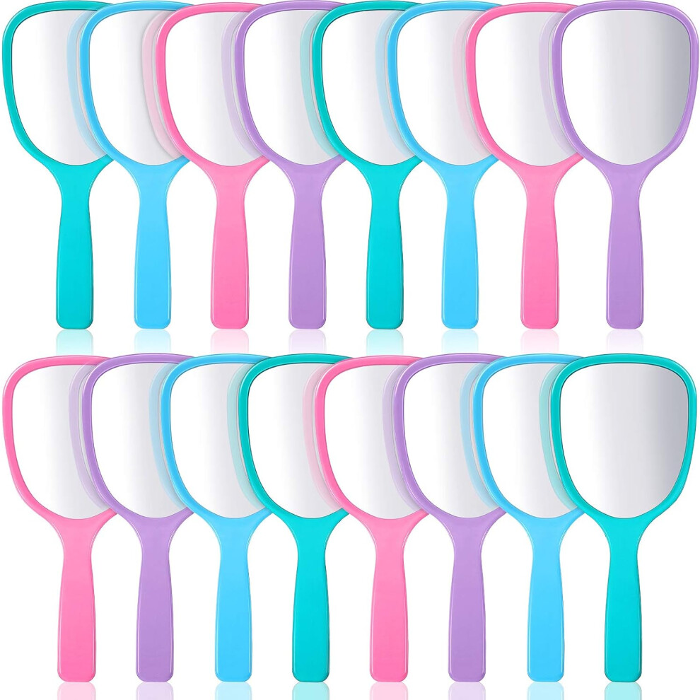 Elegant Handheld Mirror, A Timeless Addition To Any Vanity, Plastic Hand Mirror, Safe And Reliable, Ideal Gift For Loved Ones
