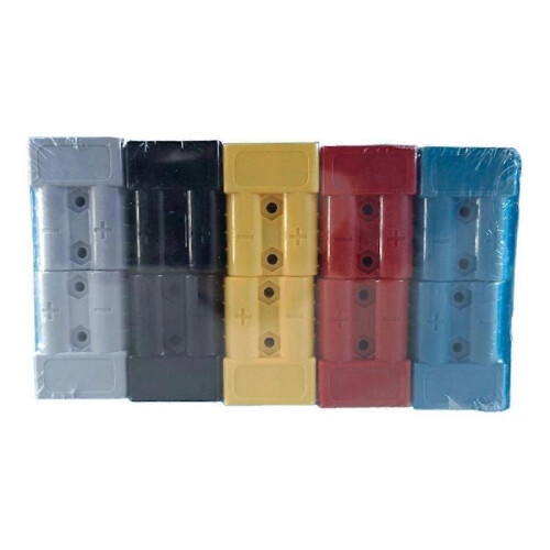 10pcs Anderson Style Plug Connector 50a with Anderson Handle Forklift Battery Charging Quick Connec 1