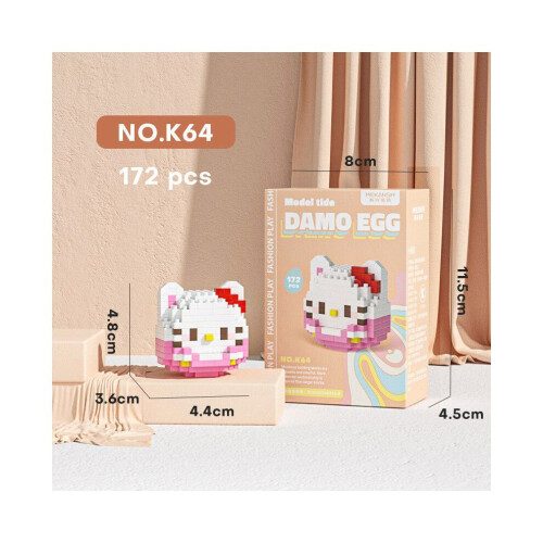 (Style23) Cartoon Character Blocks Building