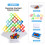 (32pc) Overlapping Tabletop Colorful Plastic Building Blocks Children Toy Puzzle 1