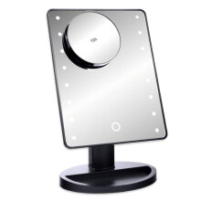 Adjustable Angles Lighted Mirror, Perfect Size for Dressing Desk, Offers Flexibility for All Your Vanity Needs