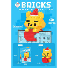 (Style49) Stitch Hello Kitty Snow White Lotso Cartoon Character Blocks Building