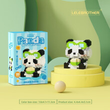 (Style19) Penguin Elephant Cute Bee Tiger Koala Panda Animal Building Blocks Toys Children