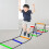 Kinder agility training equipment: Footwork ladder, Multipurpose, Foldable (10 Grids) 3