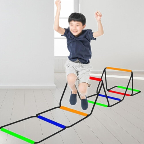 Kinder agility training equipment: Footwork ladder, Multipurpose, Foldable (10 Grids) 2