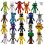 (X 20Pcs) Sprunki Building Blocks Model Toy ABS Plastic Building Blocks 2