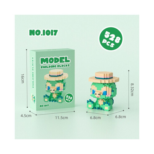 (Style7) Cartoon Character Blocks Building