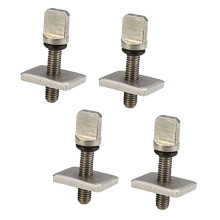 4 pieces of detachable f for surfboards, corrosionresistant and durable for tallation of tail f water sports equipment.