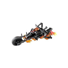 mattoncini da costruzione per motocicletta Ghost Rider, mattoncini da costruzione assemblati, giocattoli