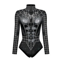(S,D)New Superhero Cosplay Sexy Spiderman Costume Bodysuit Halloween Carnival Party Disguise For Women New Arrival