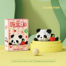 (Style21) Penguin Elephant Cute Bee Tiger Koala Panda Animal Building Blocks Toys Children
