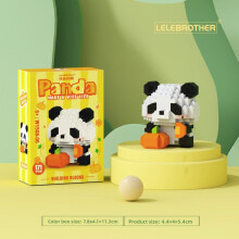 (Style18) Penguin Elephant Cute Bee Tiger Koala Panda Animal Building Blocks Toys Children