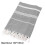 (Orange)Soft Beach Towel Turkish Style Tassel Design Water Absorbent Bath Cotton Blend 3