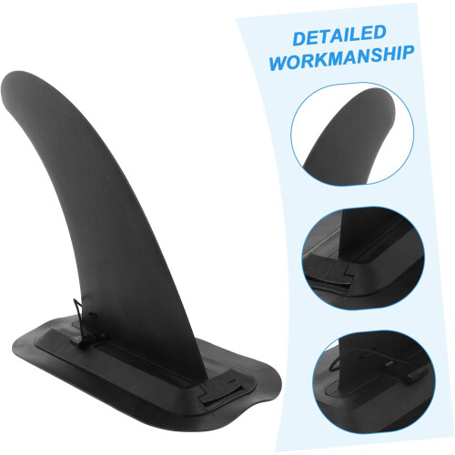 1 set detachable paddle fin for surfboard improves balance 2