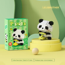 (Style23) Penguin Elephant Cute Bee Tiger Koala Panda Animal Building Blocks Toys Children